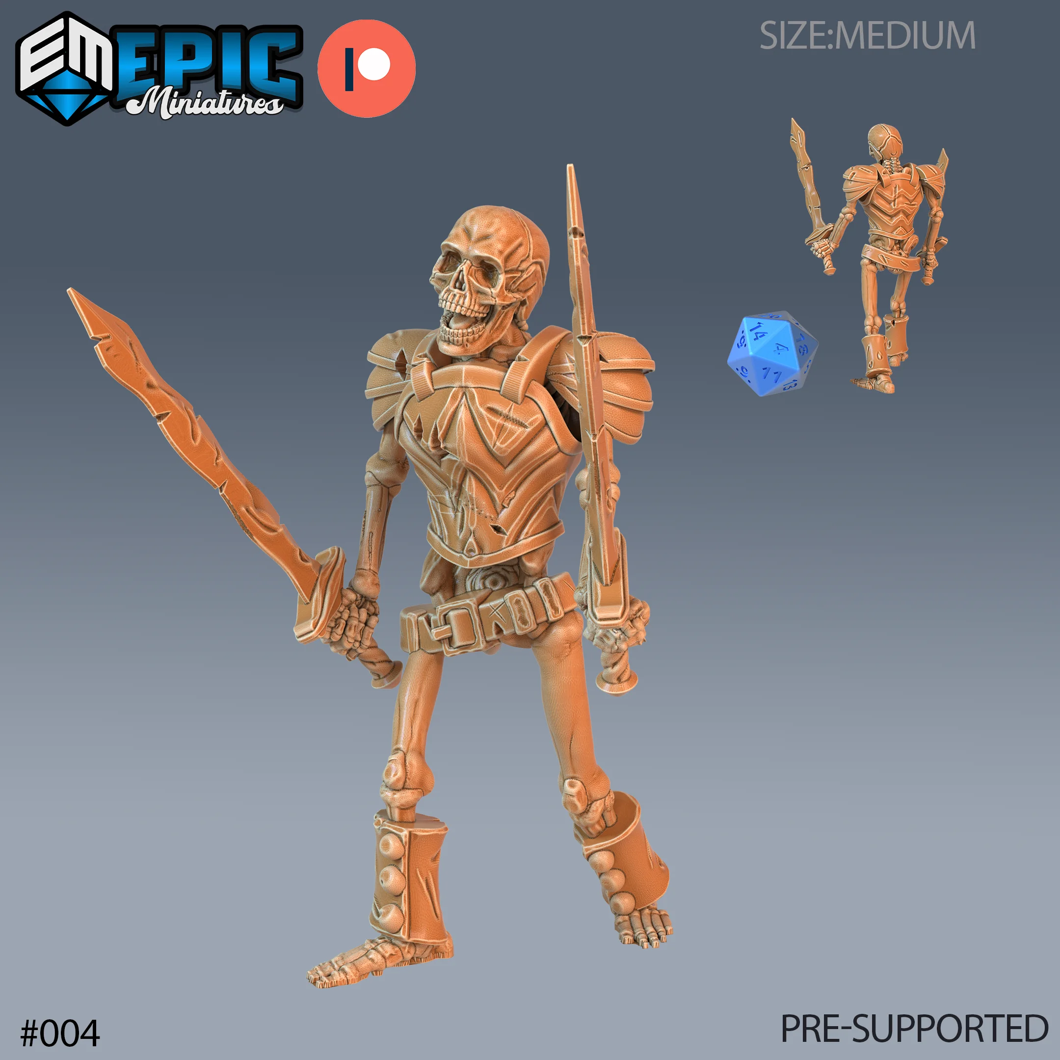 Dual Sword Skeleton